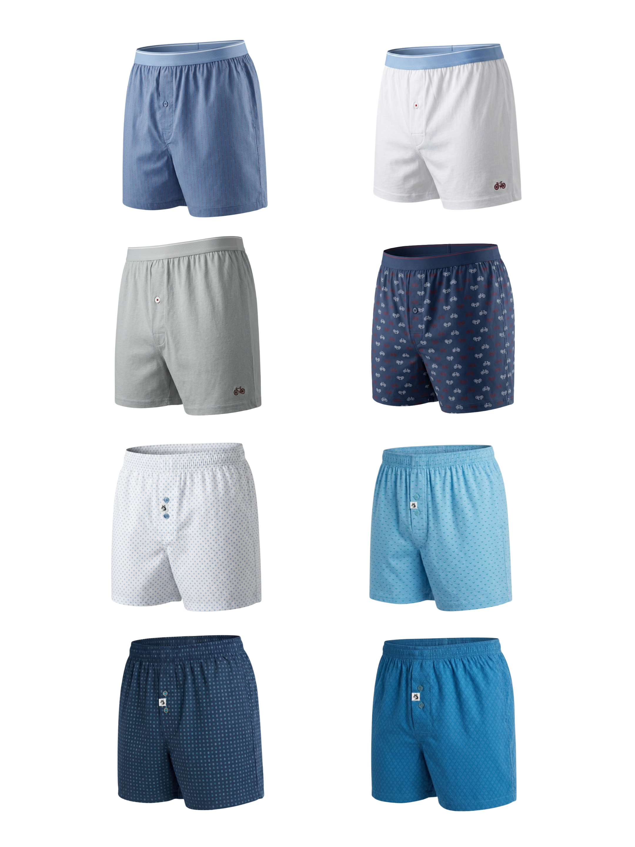 Pack Essential Homme™ – Caleçons (x8) & Socquettes (x12)